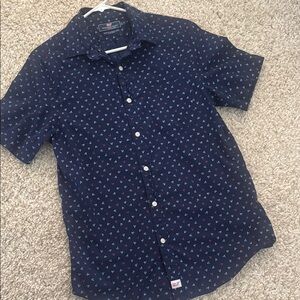Vineyard Vines Blue Casual Button Down Shirt